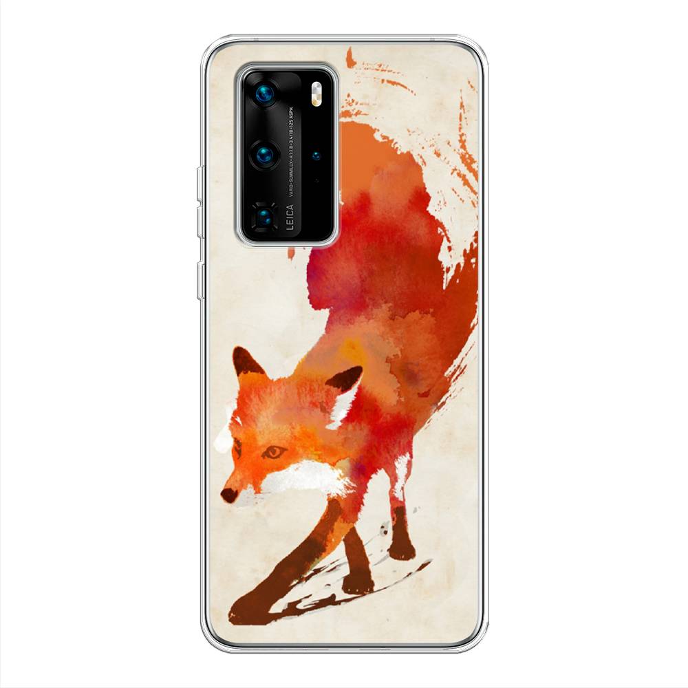 

Чехол Awog на Huawei P40 Pro "Лиса", Оранжевый, 610950-10