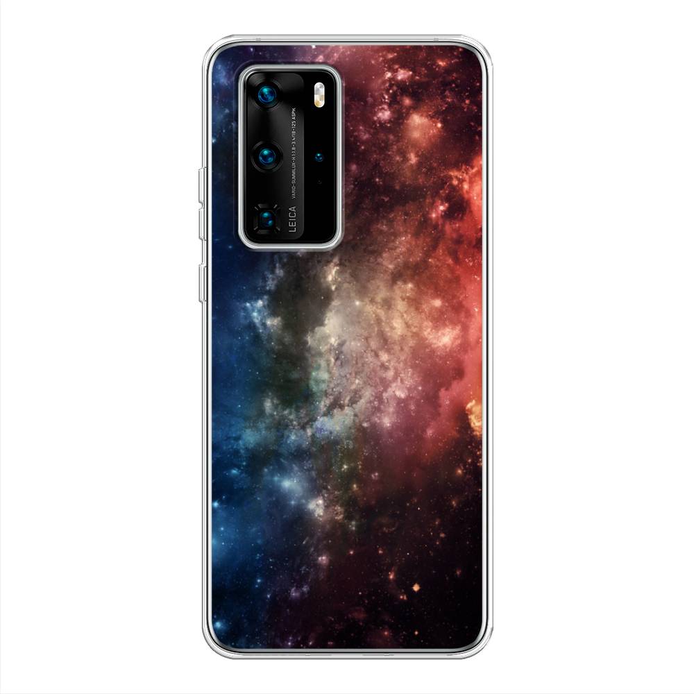 

Чехол Awog на Huawei P40 Pro "Космос", Синий;бежевый;красный, 610950-4