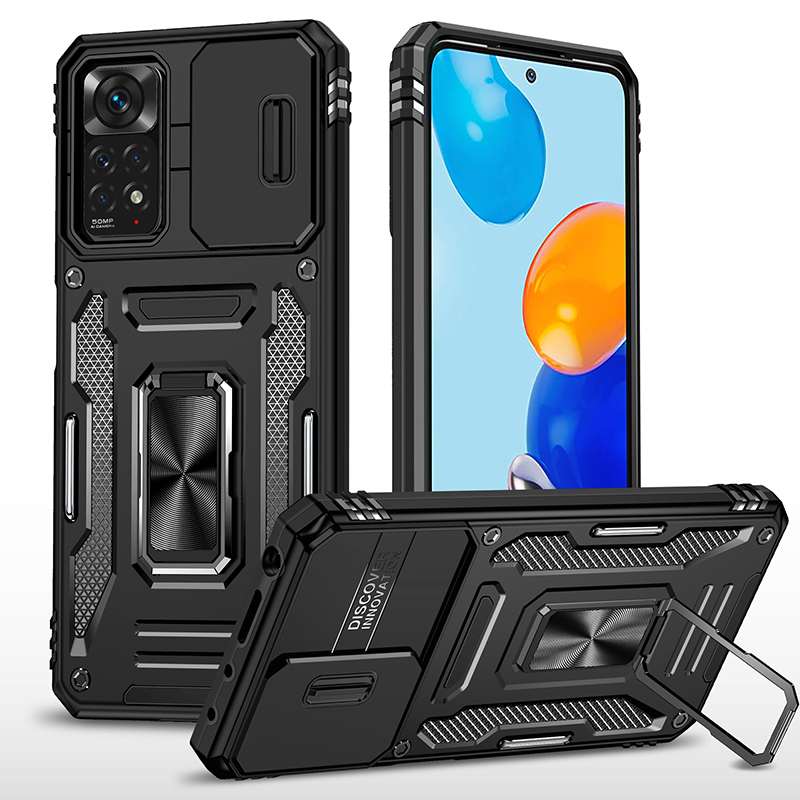 

Чехол Safe Case для Xiaomi Redmi Note 11 Pro, черный, Safe Case