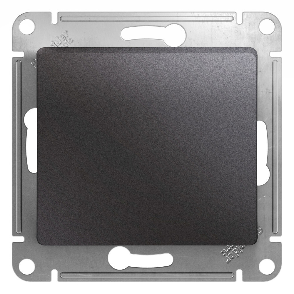 

Переключатель проходной 1-кл. СП Glossa 10А IP20 (сх. 6) 10AX механизм графит, Glossa