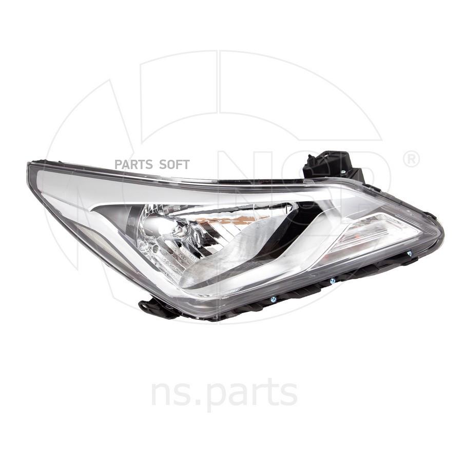 

Фара правая HYUNDAI Solaris (14-17) (под корректор)
