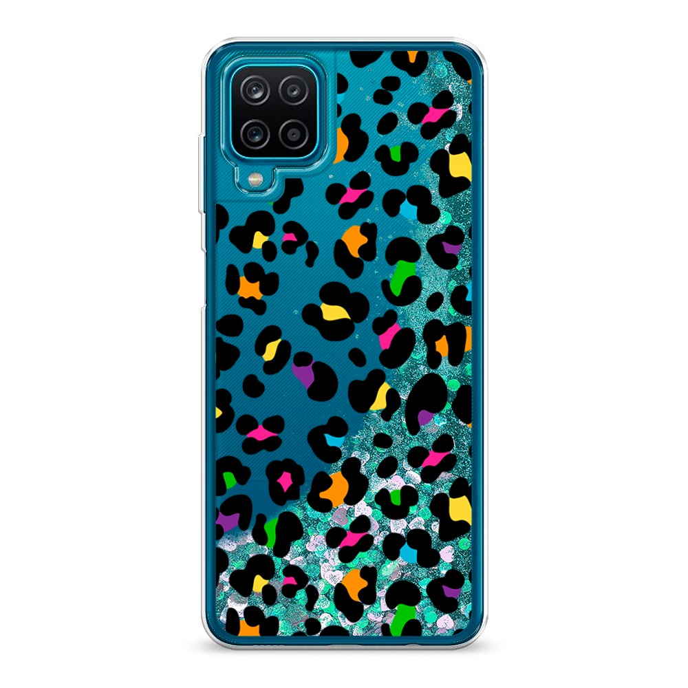 

Жидкий чехол с блестками "Яркий леопард" на Samsung Galaxy A12, 2101695-1