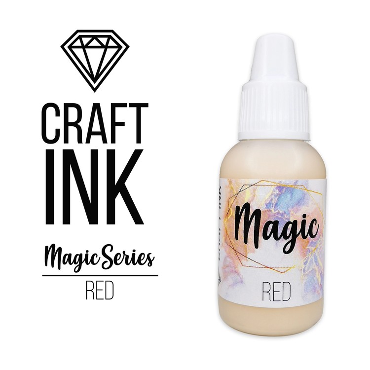 

Спиртовые Чернила Craft INK, Magic Series, Red, 20мл MAG-007