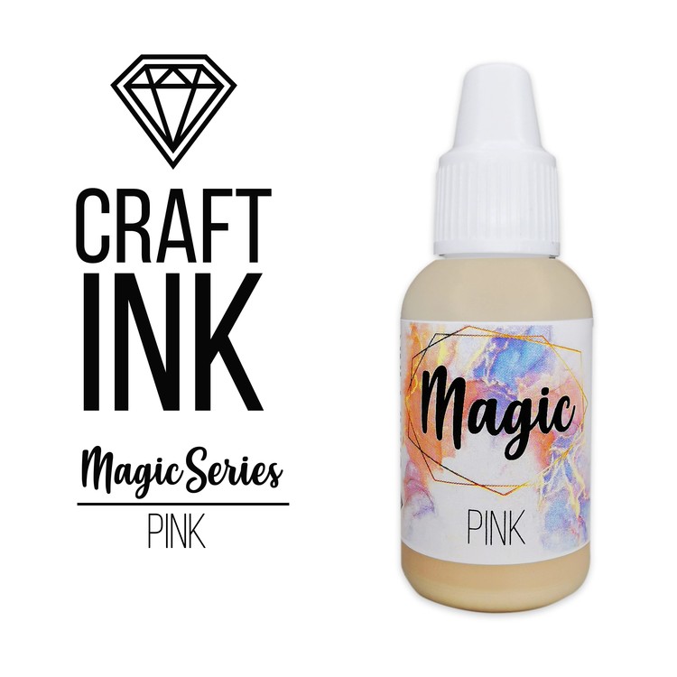 фото Спиртовые чернила craft ink, magic series, pink, 20мл mag-005 craftsmen.store