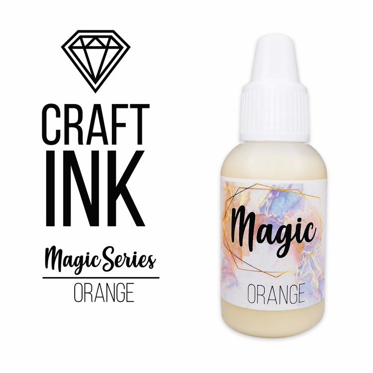 фото Спиртовые чернила craft ink, magic series, orange, 20мл mag-006 craftsmen.store