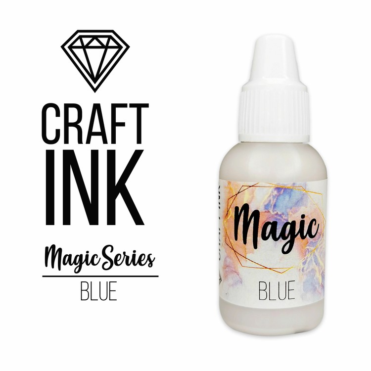 фото Спиртовые чернила craft ink, magic series, blue, 20мл mag-001 craftsmen.store