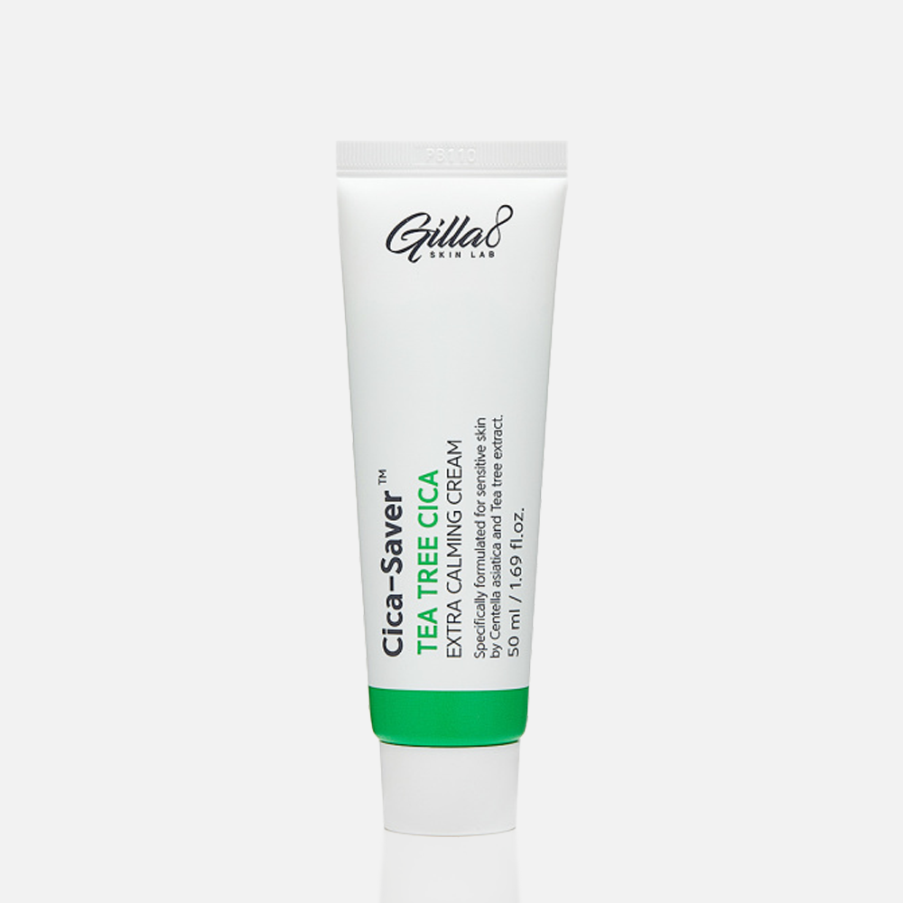 Rрем для лица GILLA8 eспокаивающий Tea Tree Cica Extra Calming Cream