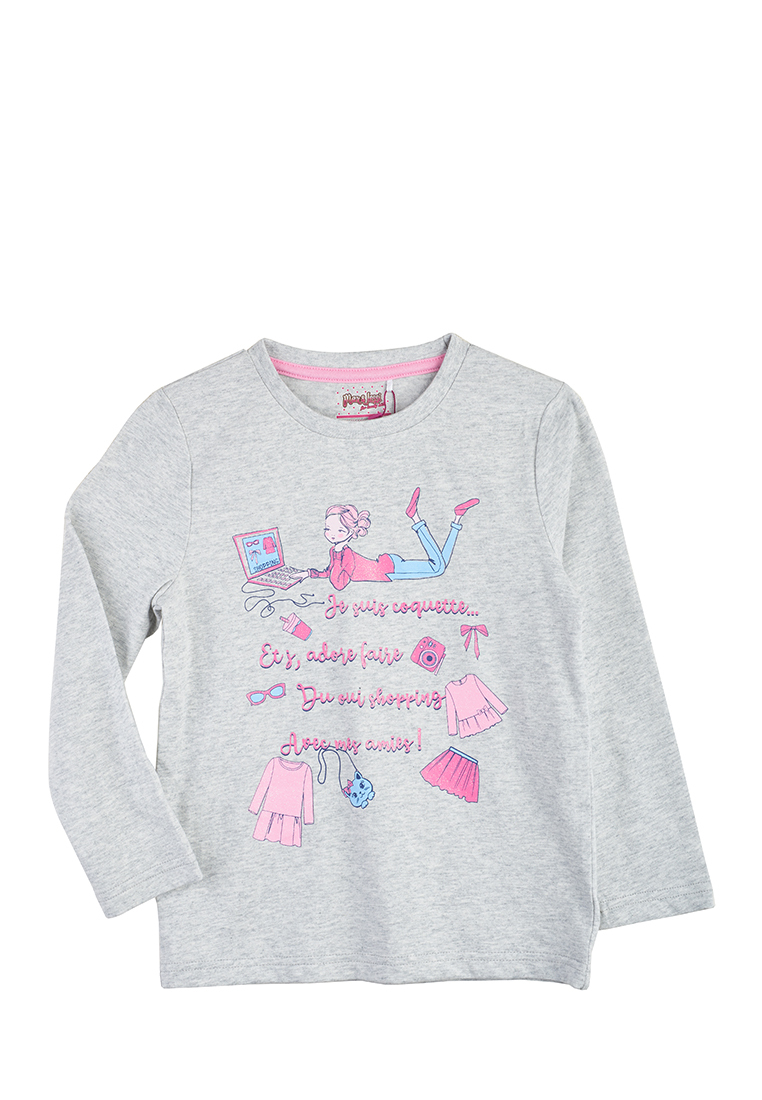 

Лонгслив детская Max&Jessi SS20C25600819 цв. светло-серый р. 92, SS20C25600819