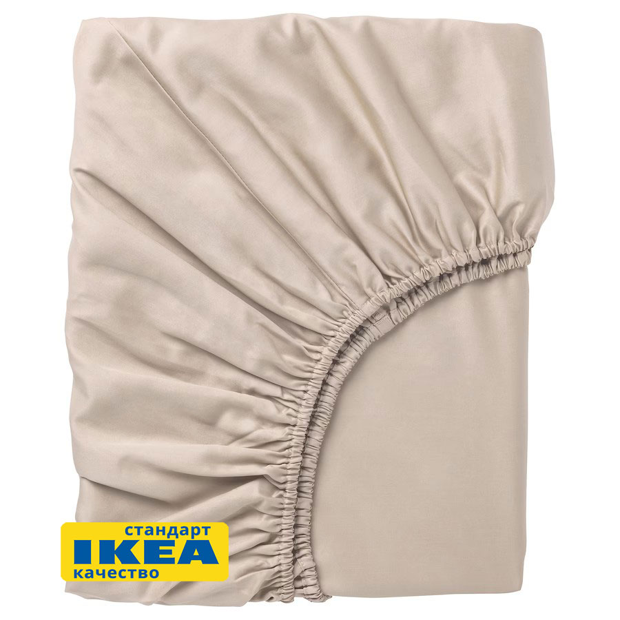 Простыня на резинке 90x200 НАТЕСМИО (ИКЕА НАТТЭСМИН) KL-60442745