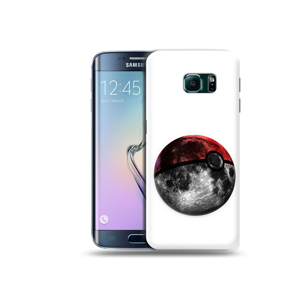 

Чехол MyPads Tocco для Samsung Galaxy S6 Edge планета покебол, Прозрачный, Tocco