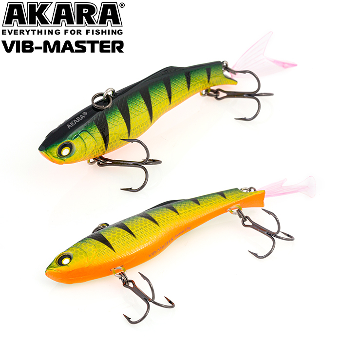 

Воблер Akara Vib-Master зимний 85 мм 19 гр, цвет A11 виб на судака, щуку, Разноцветный, Vib-Master
