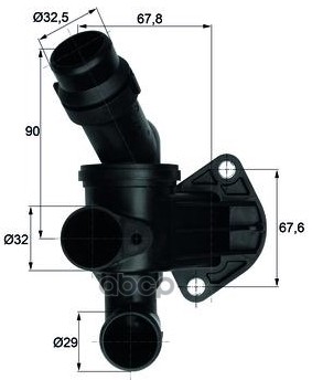 

Термостат Audi A4/A6 Avant/A6 C6 02>20 Seat Exeo/Exeo ST 09>13 MAHLE TI787