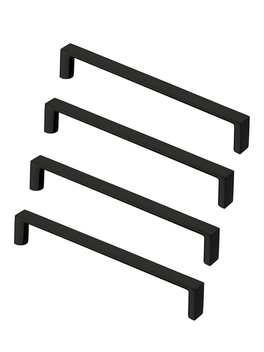

Комплект из 4 шт ручка-скоба KERRON 160 мм S-2440-160 BL матовый черный, S-2440