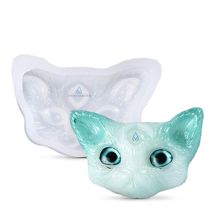 

Силиконовый молд для эпоксидной смолы CAT, 1 шт. SM101, Белый