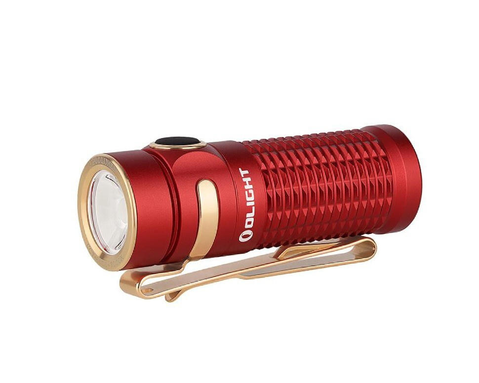 фото Фонарь светодиодный olight baton 3 red mv-121950