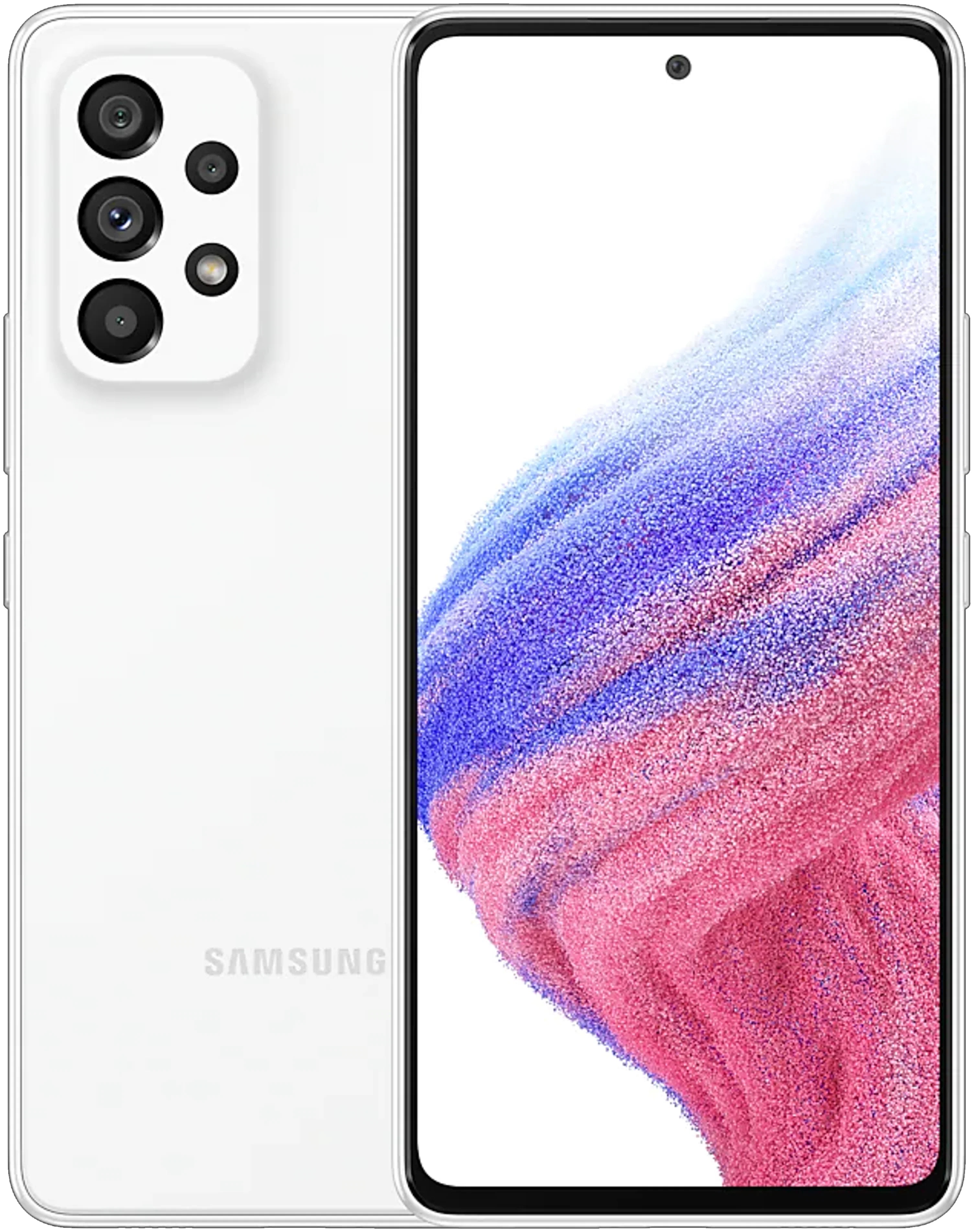 

Смартфон Samsung Galaxy A53 (2022) SM-A536E 8/256Gb white (SM-A536EZWHSKZ)