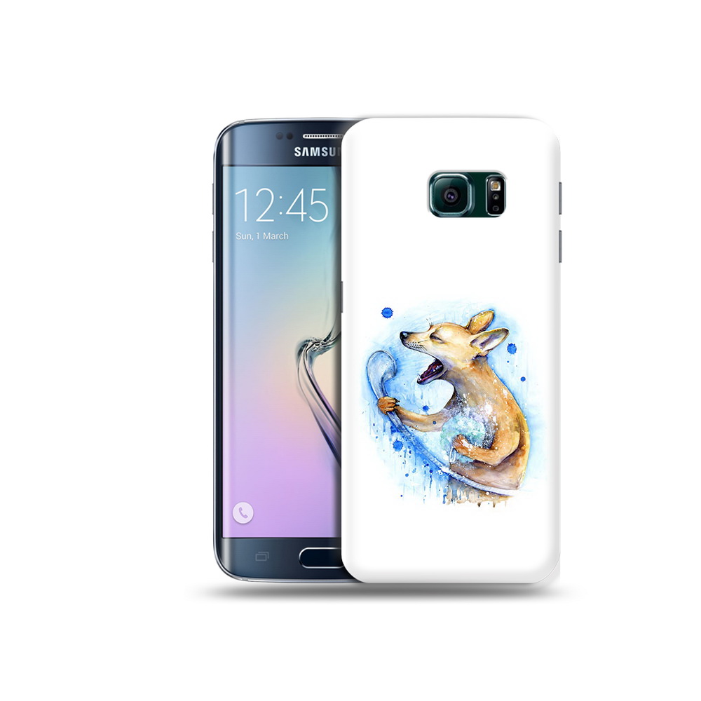 

Чехол MyPads Tocco для Samsung Galaxy S6 Edge пение в душе, Прозрачный, Tocco