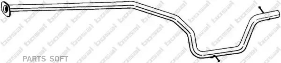 

BOSAL 950-055 Глушитель средняя часть 1шт