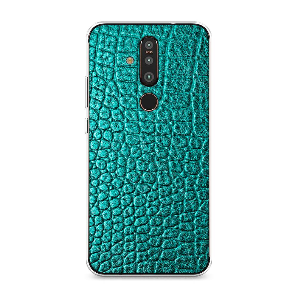 

Чехол Awog "Бирюзовая змея" для Nokia X71
