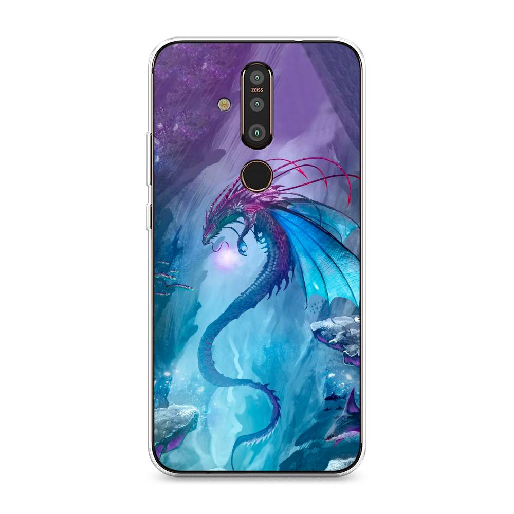

Чехол Awog "Водный дракон" для Nokia X71