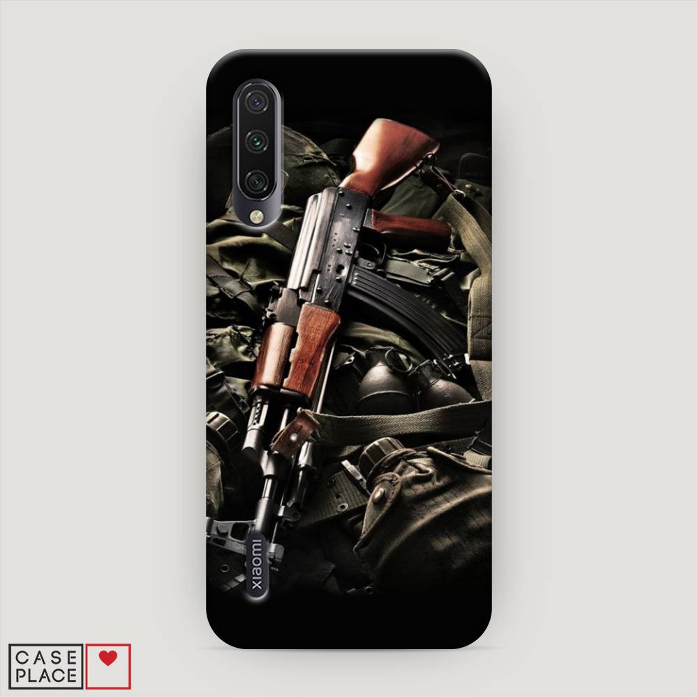 

Пластиковый чехол "Автомат" на Xiaomi Mi A3, 36020-4