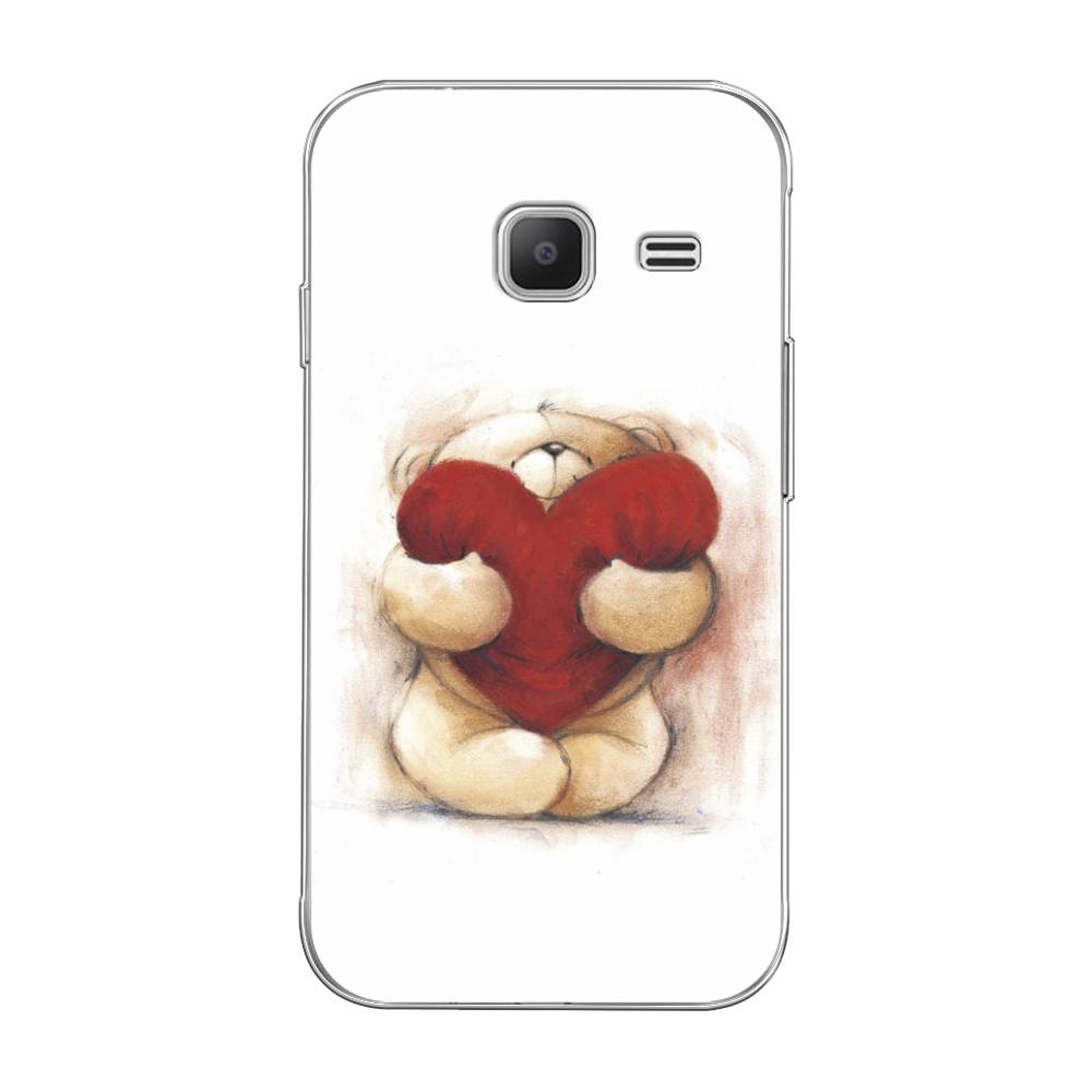 

Чехол Awog на Samsung Galaxy J1 mini 2016 / Самсунг J1 mini 2016 "Мишка с сердцем 1", 22250-6