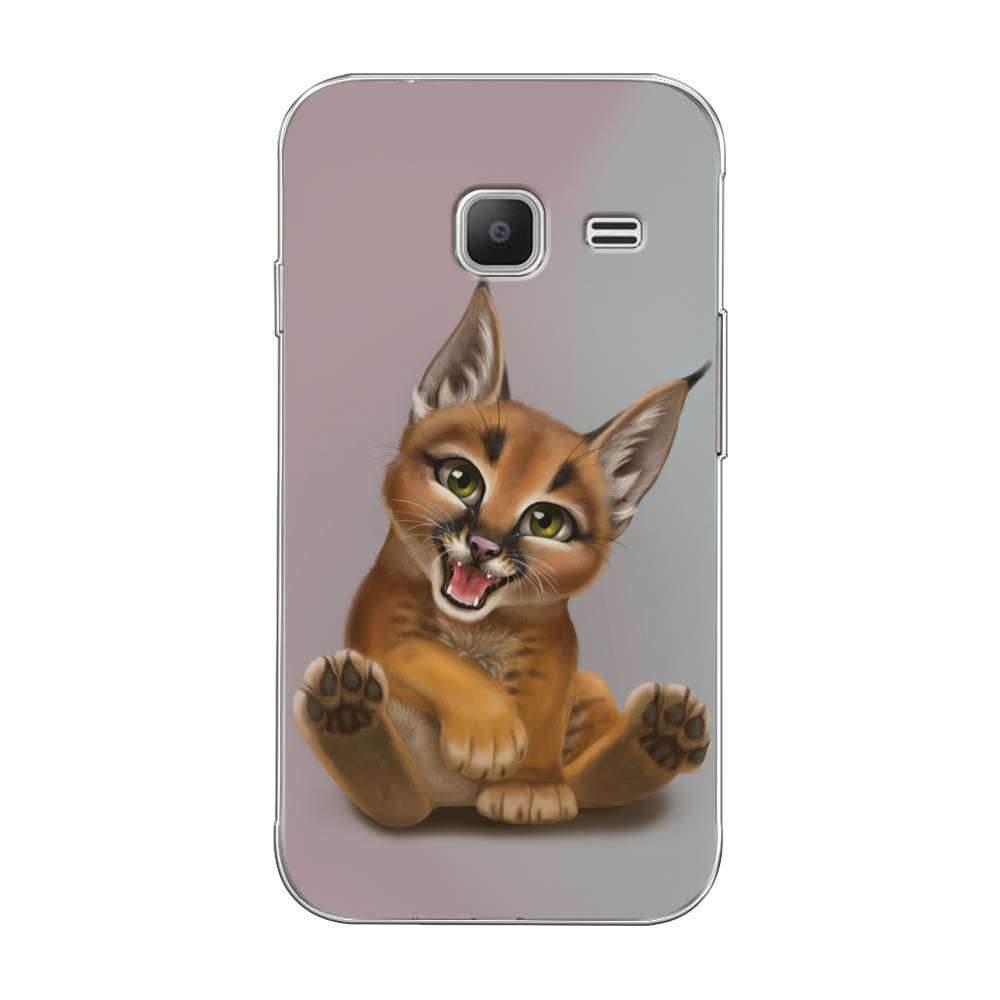 

Чехол Awog на Samsung Galaxy J1 mini 2016 / Самсунг J1 mini 2016 "Малыш рыси", 22250-1