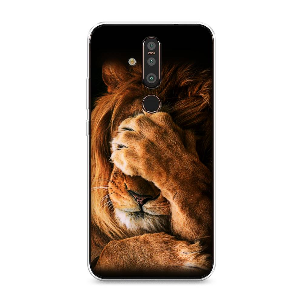 

Чехол Awog "Львиный стыд" для Nokia X71