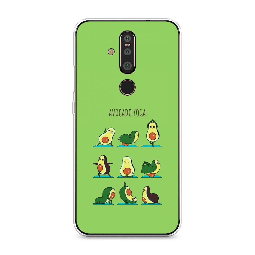 

Чехол Awog "Авокадо йога" для Nokia X71