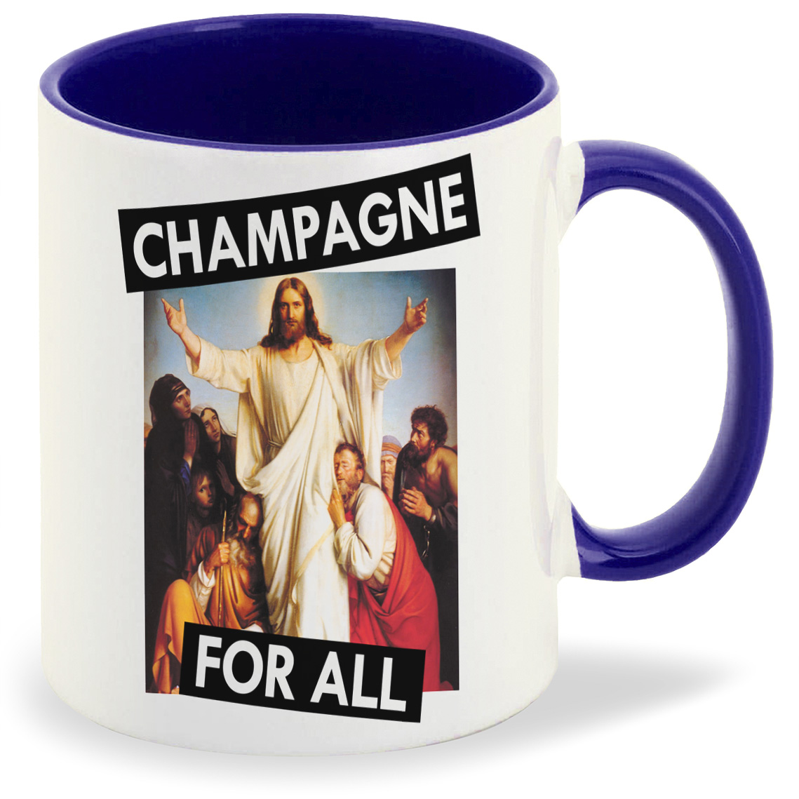 

Кружка CoolPodarok Champagne for all, Champagne for all