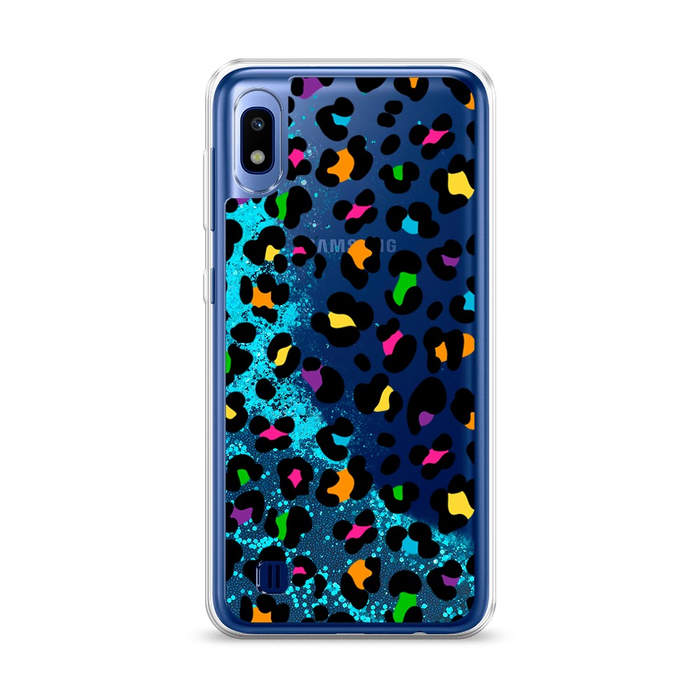 

Чехол Awog на Samsung Galaxy A10 "Яркий леопард", Разноцветный, 27993-1