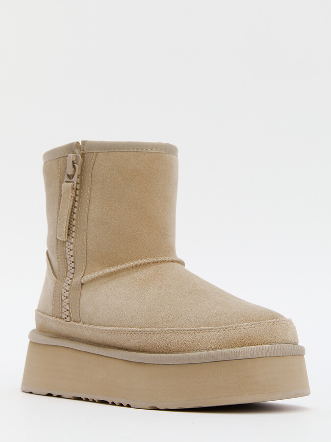 

Угги женские Tendance YS-38168D-61 бежевые 36 EU, Бежевый, YS-38168D-61