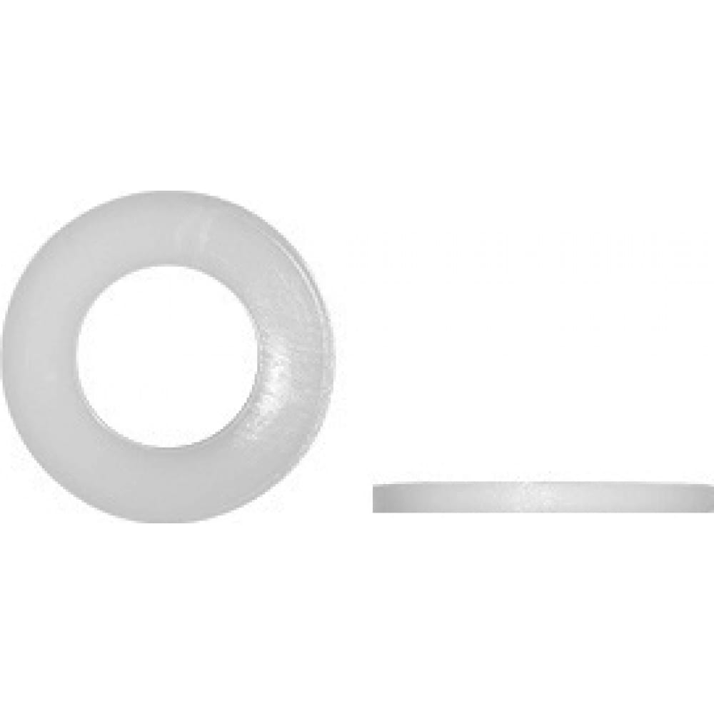 Плоская полиамидная (пластиковая) шайба DINFIX DIN 125А, D16, 10 шт. 00-00001209