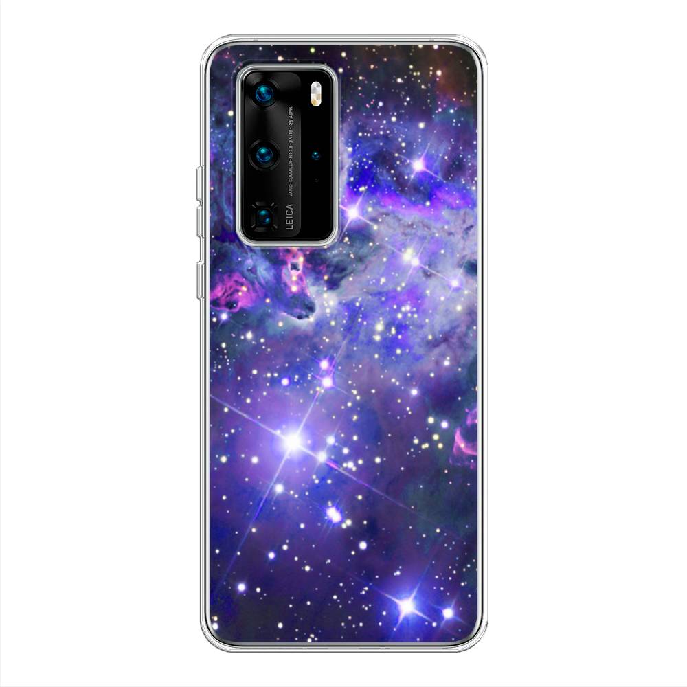 

Чехол Awog на Huawei P40 Pro "Яркая галактика", Фиолетовый, 610950-4