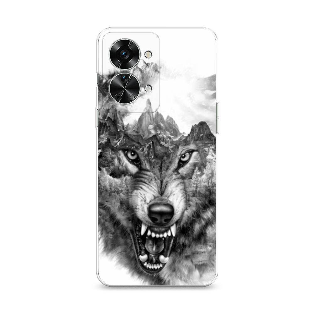 

Чехол Awog на OnePlus Nord 2T / ВанПлас Норд 2T "Волк в горах", 153250-1