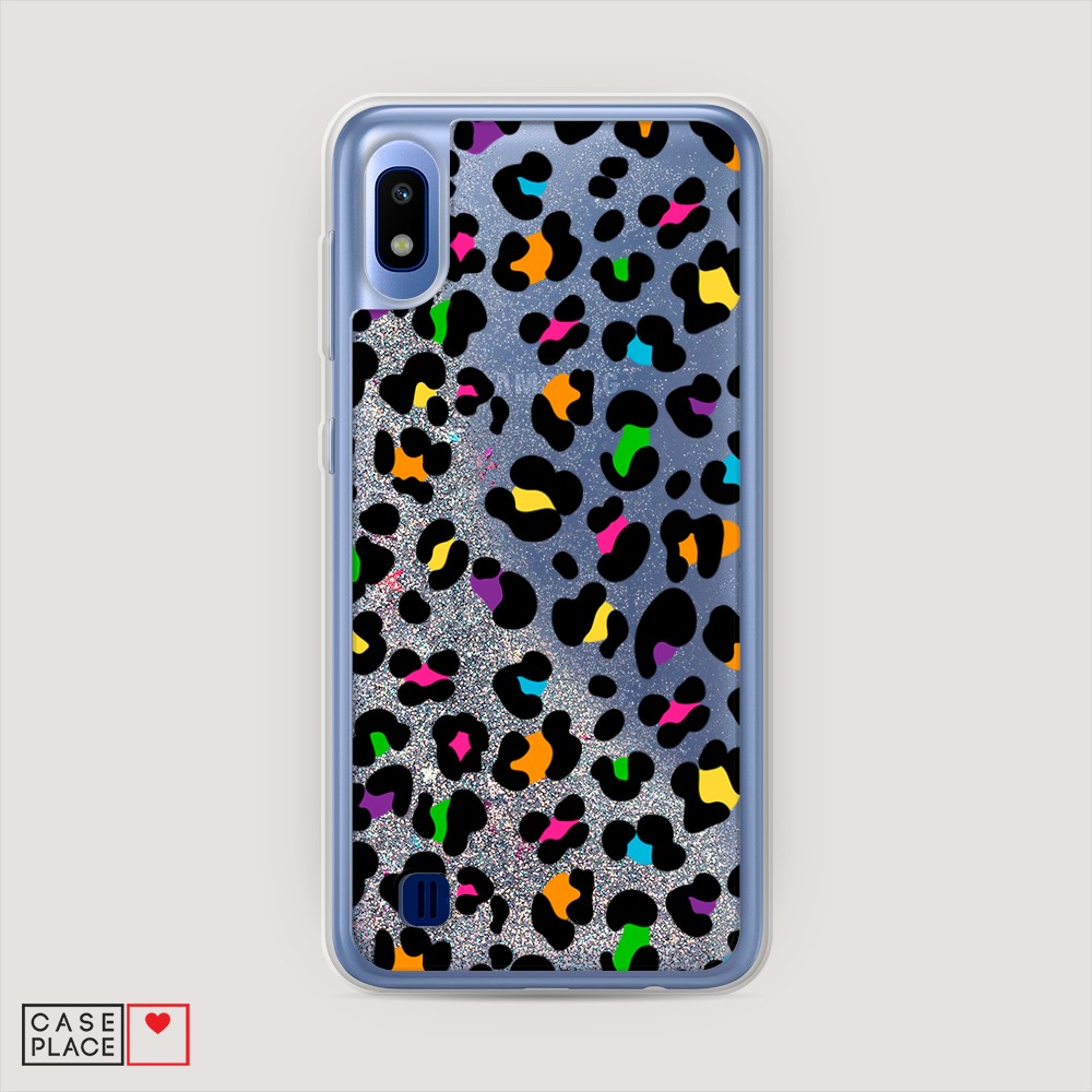 

Чехол Awog на Samsung Galaxy A10 "Яркий леопард", Разноцветный, 27991-1