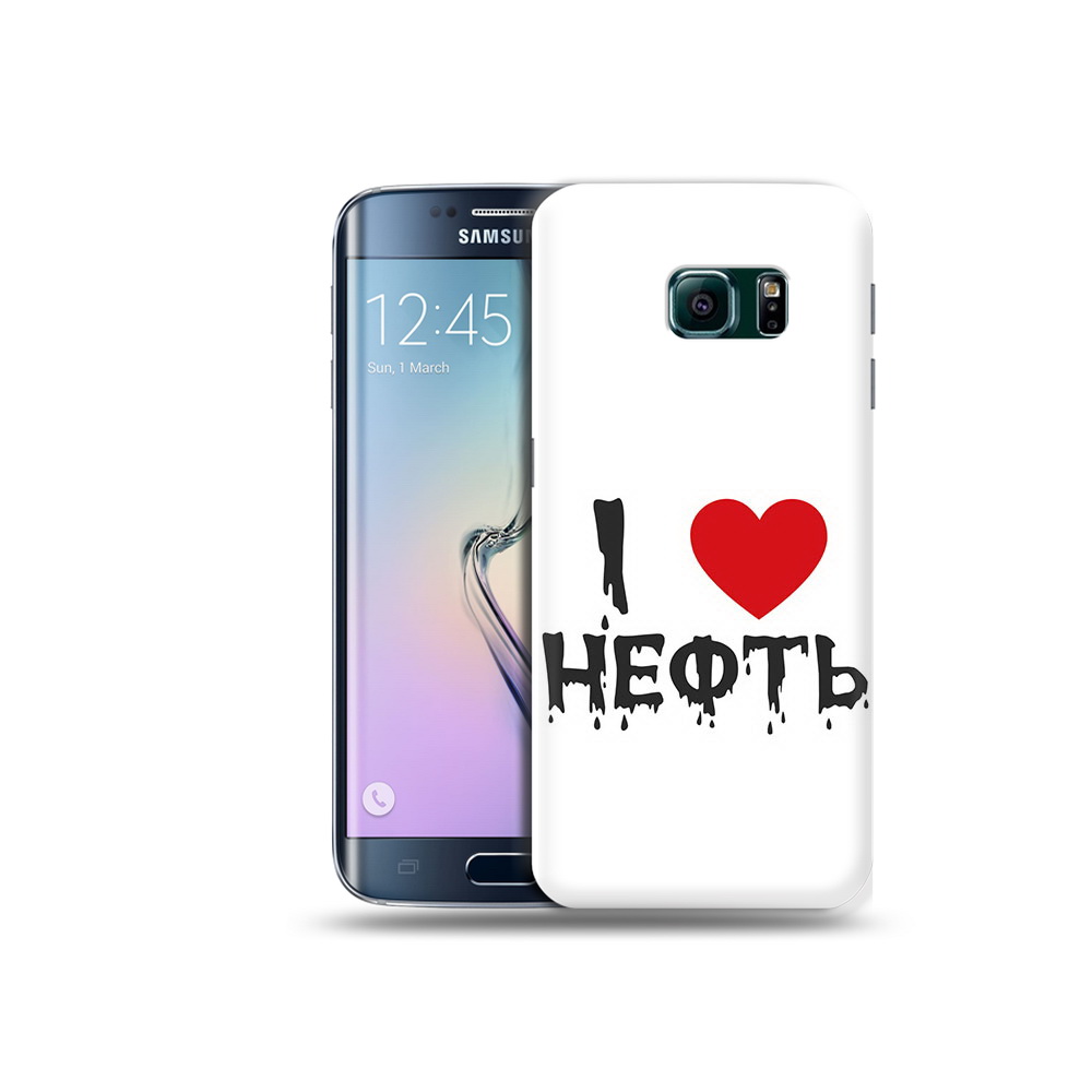 

Чехол MyPads Tocco для Samsung Galaxy S6 Edge нефть, Прозрачный, Tocco