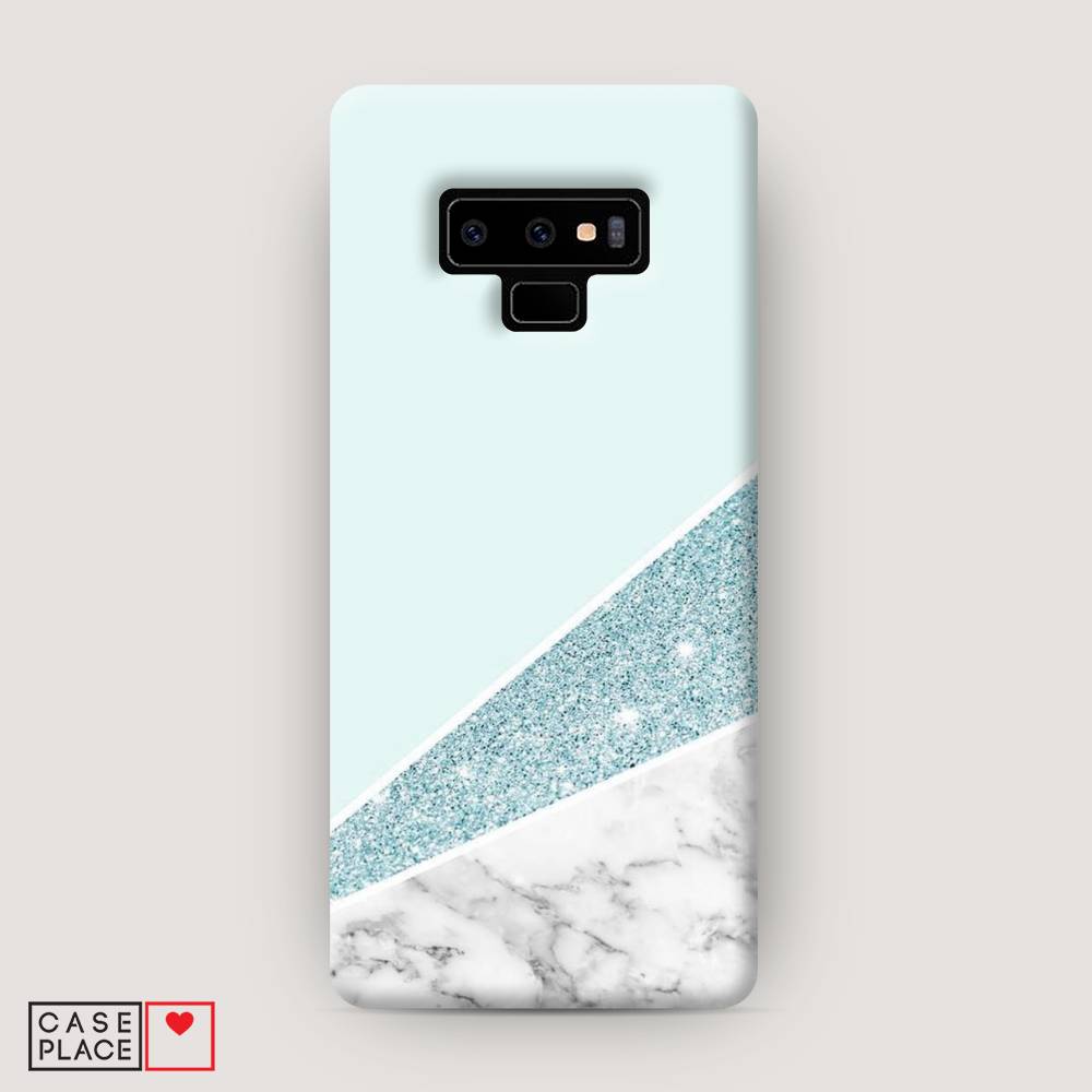 

Чехол Awog "Мрамор с голубыми блестками" для Samsung Galaxy Note 9, 26320-2