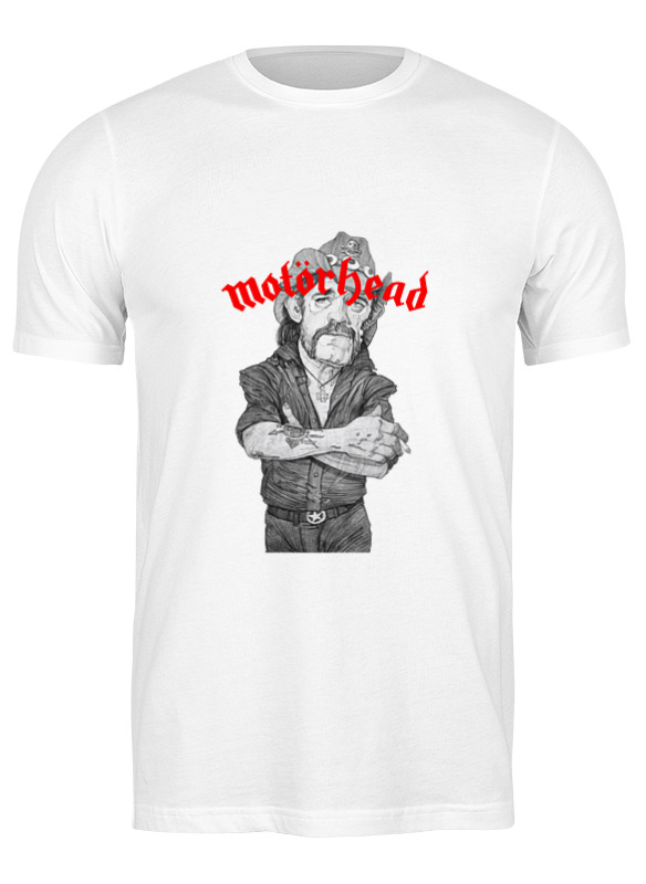 

Футболка мужская Printio Motorhead белая M, Белый, Motorhead