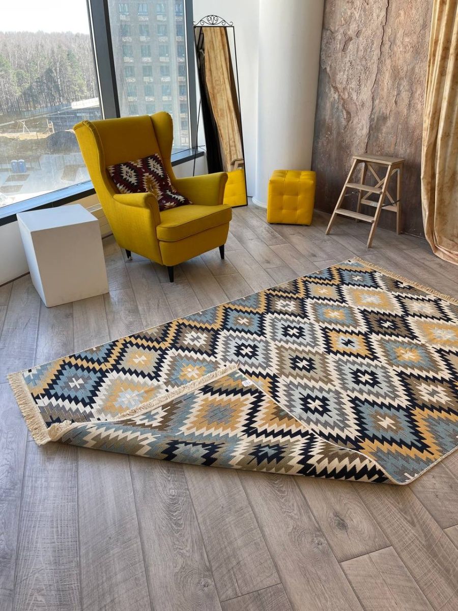 Ковер Musafir Home Турецкий двусторонний 160х250 см коричневый