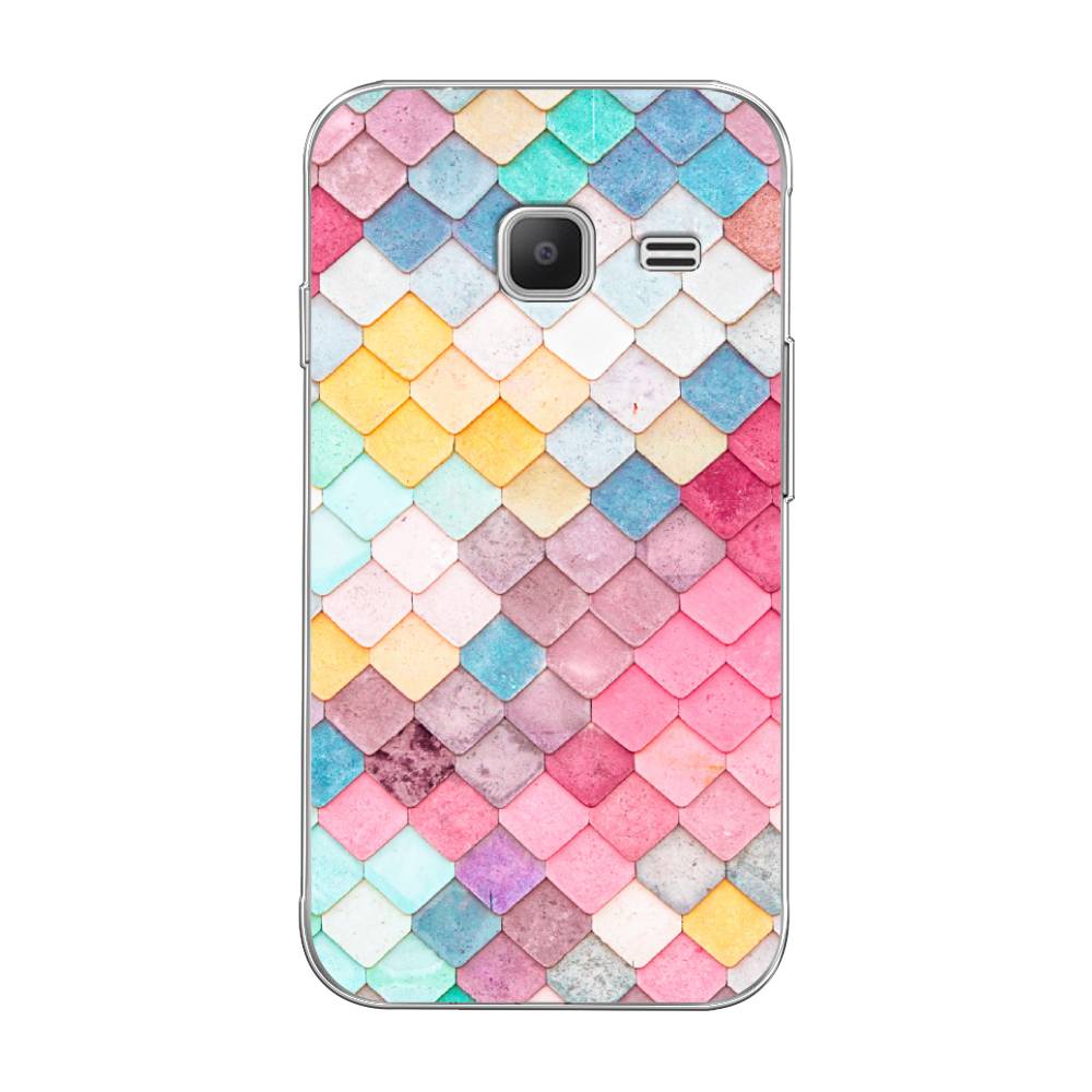 

Чехол Awog на Samsung Galaxy J1 mini 2016 / Самсунг J1 mini 2016 "Нежные ромбики", 22250-4