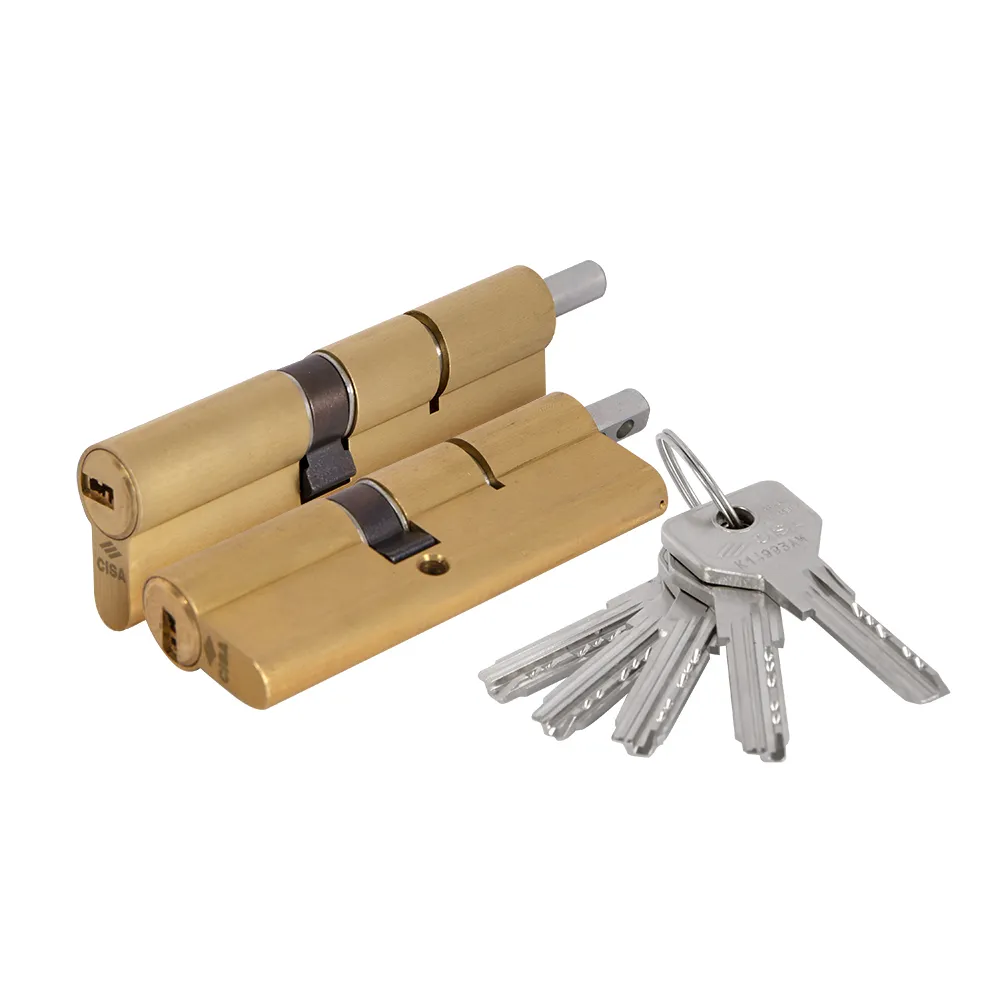 

Цилиндровый механизм Cisa Asix OE302 L100:50*50 (Латунь), asix