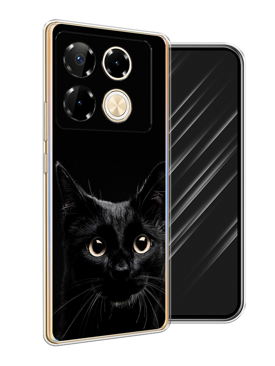 

Чехол Awog на Infinix Note 40 Pro "Добрый кот", Черный, 3105750-1