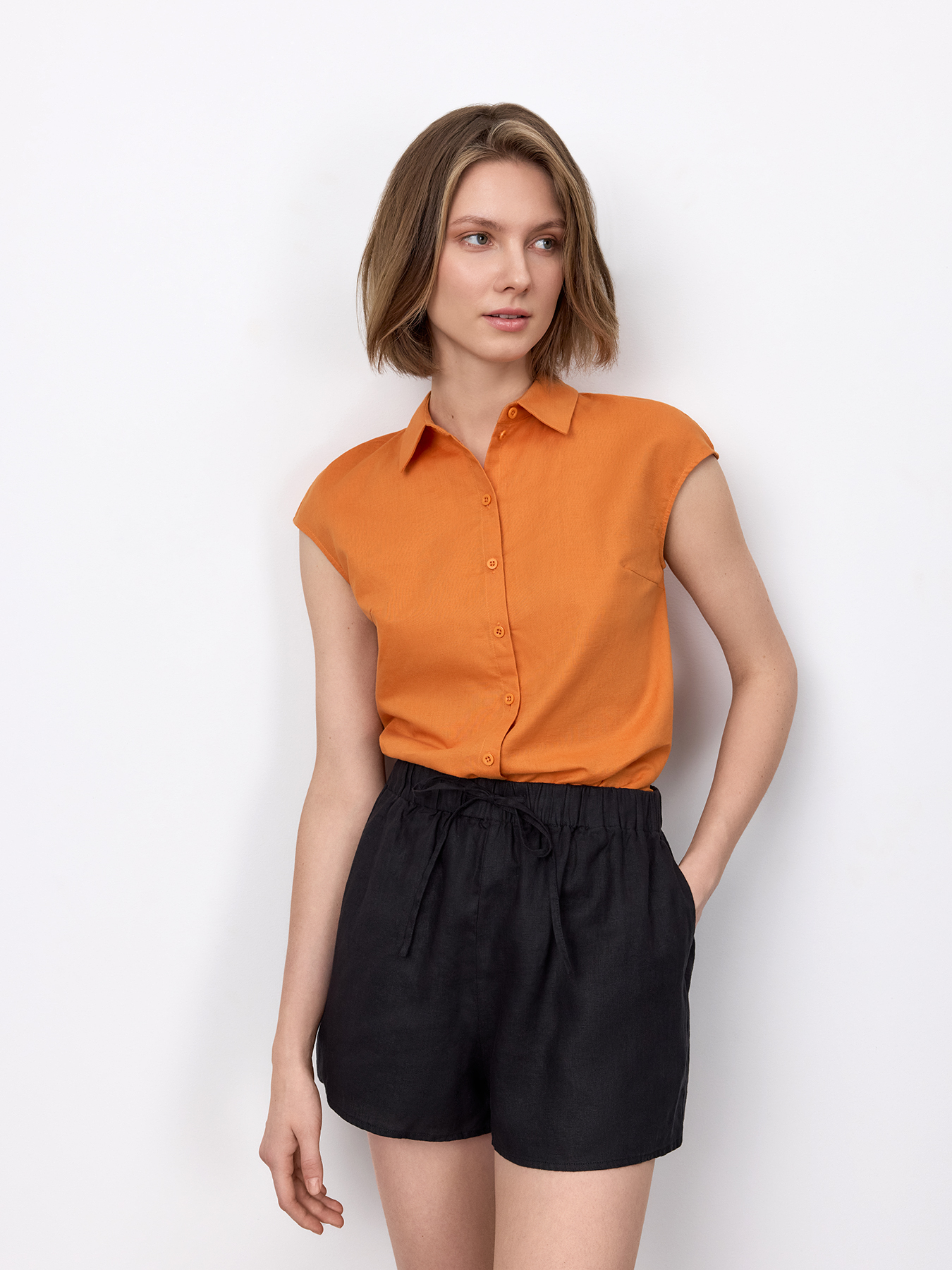

Шорты женские Just Clothes 000000523 черные 42 RU, Черный, 000000523