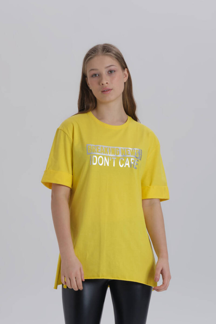 

Футболка женская David Gerenzo 900000048484 желтая M, Желтый, 900000048484