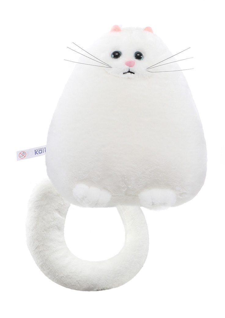 

Игрушка мягконабивная Кот Беляш 28см K11081, Белый, 225335