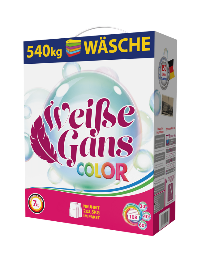 Стиральный порошок Weisse Gans Color автомат для цветного 7 кг