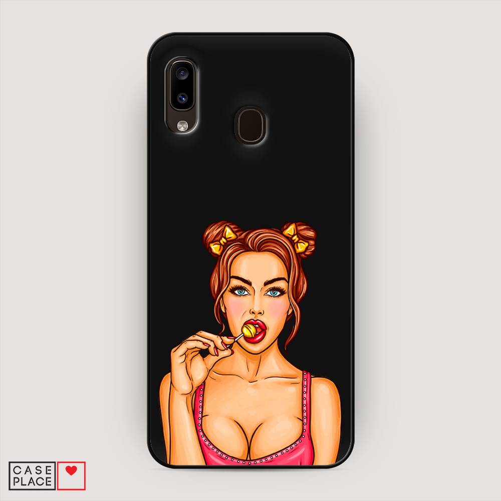 

Чехол Awog на Samsung Galaxy A30/A20 "Вкусный леденец", Разноцветный