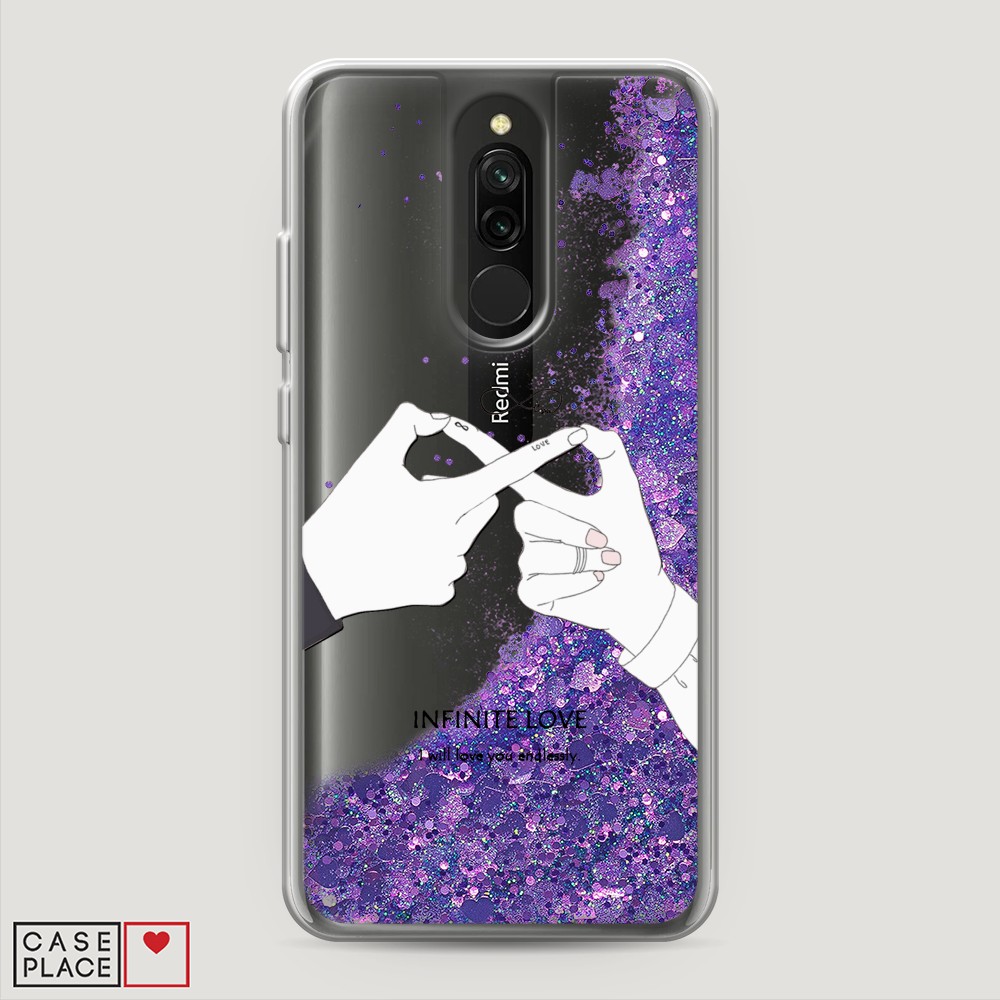 

Чехол Awog на Xiaomi Redmi 8 "Любовь навсегда", Разноцветный, 37192-1
