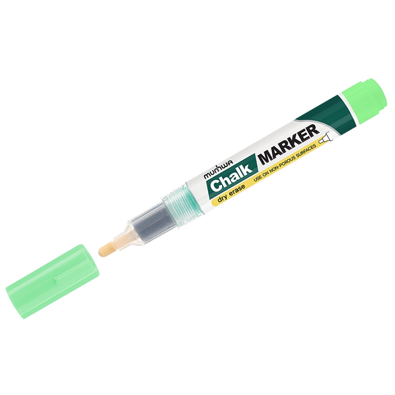 Маркер меловой MunHwa Chalk Marker зеленый, 3 мм
